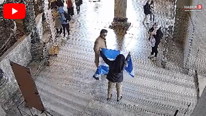 Ayasofya'da alçak provokasyon: İki Yunan turist tutuklandı!