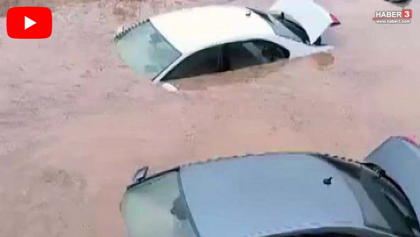 Bir ilimiz sağanak yağış altında boğuldu; araçlar sulara gömüldü, onlarca hayvan telef oldu