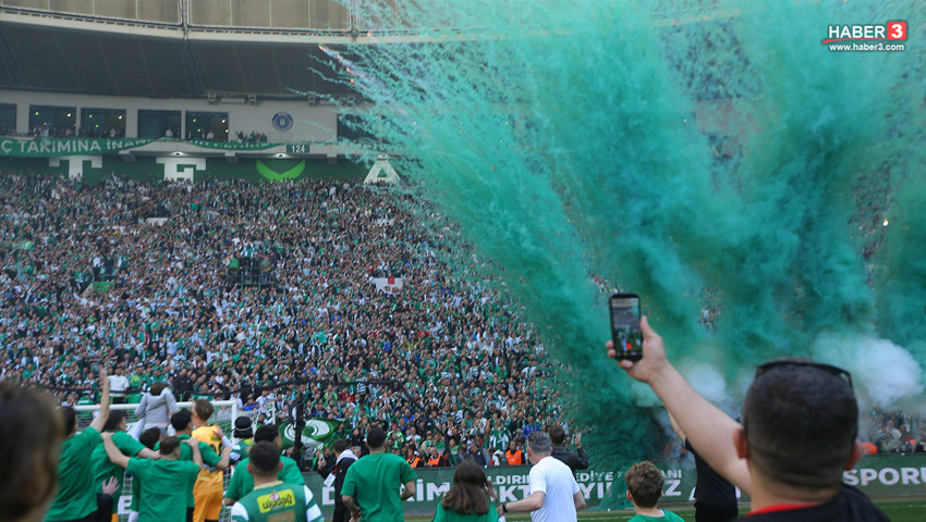 Şampiyon Bursaspor Trendyol 1. Lig'de!