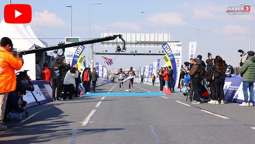 İstanbul Yarı Maratonu'nda şampiyonlar belli oldu, Ali Kaya Türkiye rekoruna koştu!