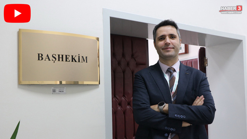 Bundan 37 yıl önce dünyaya gözlerini açtığı hastaneye başhekim oldu!