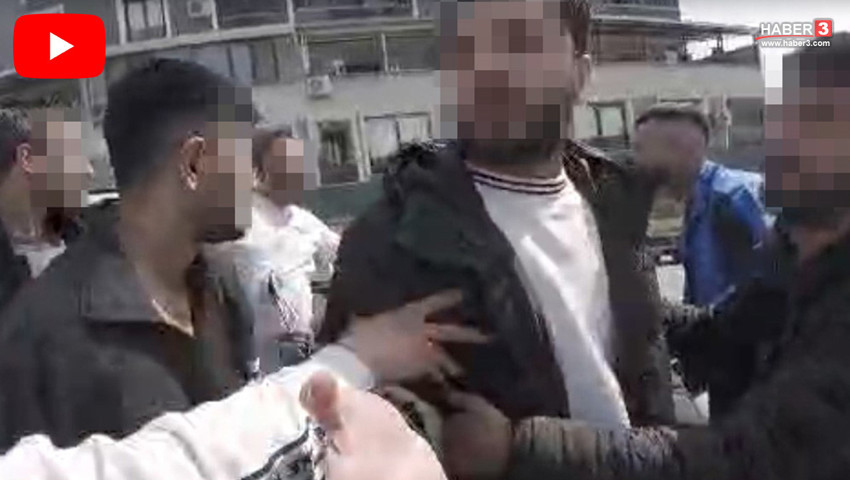 Trafik magandalarının akılalmaz kavgası kamerada: Tek suçu korna çalmaktı!