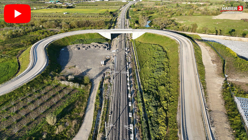 Bursa - Ankara arası 2 saate düşüyor; raylar görüntülendi, ilk sefer için tarih verildi
