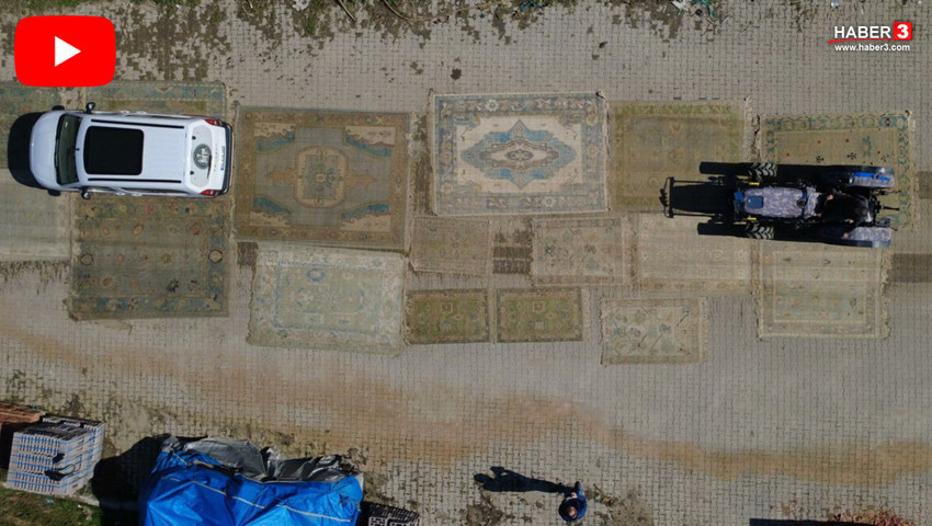 Antika diye satılıyorlar ama... Yollara seriliyor, üzerinden kamyonlar geçiyor!