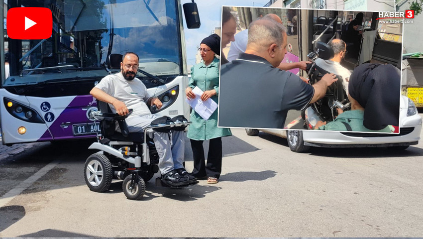 Belediye otobüsü şoförünün engelli vatandaşa yaptıkları isyan ettirdi!