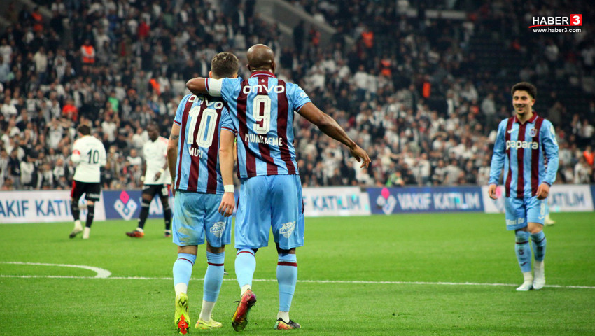 Beşiktaş kendi evinde yıkıldı... Gülen taraf Trabzonspor oldu