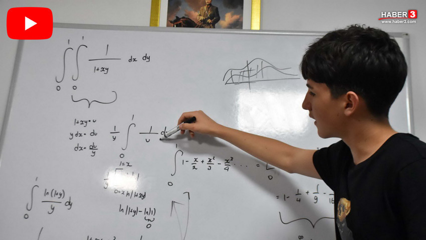 Dünya 14 yaşındaki matematikte dünya birincisi İzmirli Doruk'u konuşuyor!