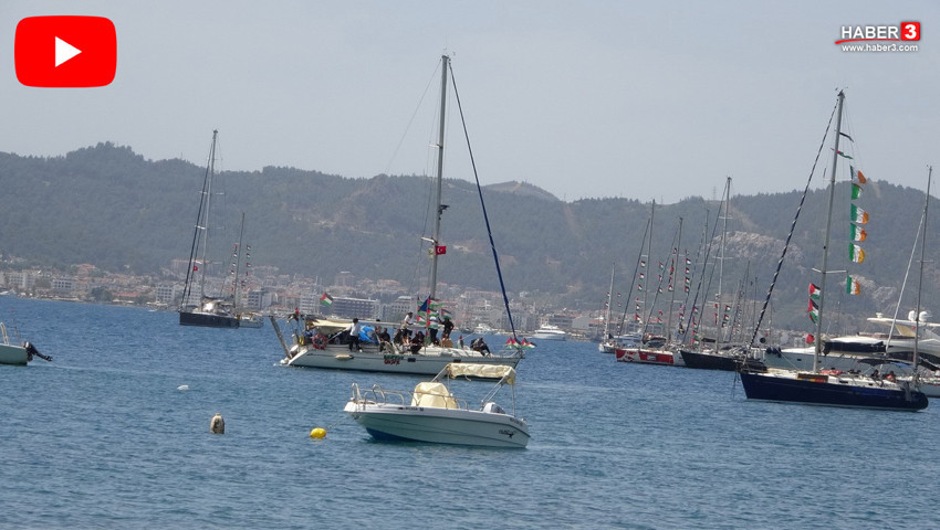 Gazze için Marmaris'ten denize açılıyorlar! Sumud Filosu: ''Riskleri biliyoruz, durmayacağız!''