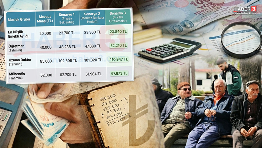 Emekli, memur maaş zammı da en düşük emekli aylığı da değişti: İşte masadaki 3 yeni zam senaryosu!