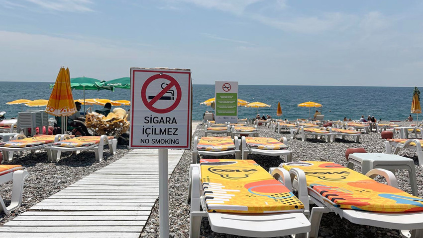 Sahillerde sigara içmek artık yasak! Para cezası kesilecek