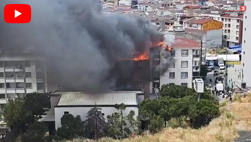 İstanbul'da 5 katlı binada yangın: Alevler 3 binaya daha sıçradı!