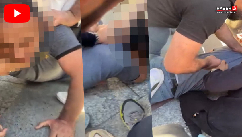 İstanbul'da tramvayında çocuğa taciz iddiası: Şüpheliyi döve döve polise teslim ettiler!
