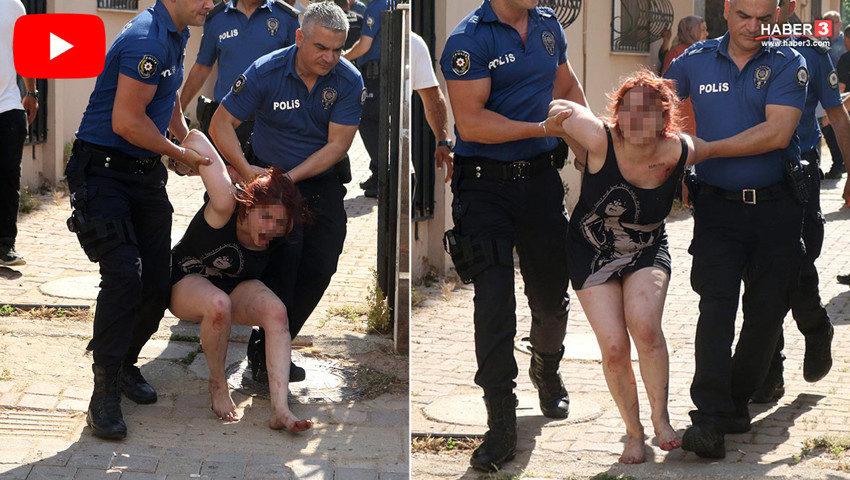 Antalya'da korku dolu anlar: Evini ateşe verip kapıları kilitledi!