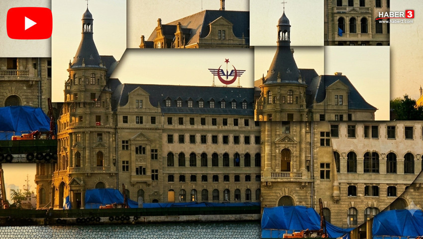 Haydarpaşa Garı restorasyonunda iskeleler söküldü, tarihi silüet yeniden ortaya çıktı