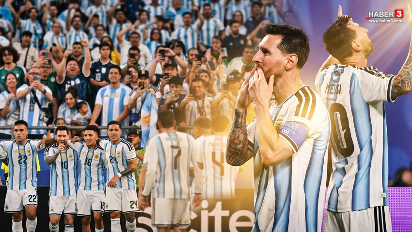 Durdurulamıyor! Messi'nin hat-trick ile tarihe geçtiği maçta Arjantin, Cezayir'i 3-0 yendi