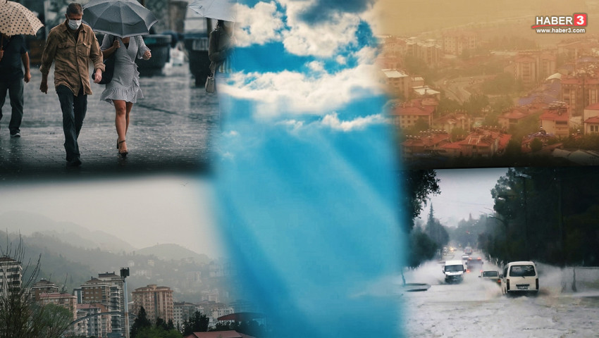 Hava durumu raporu açıklandı: Çok sayıda ilimizde sağanak yağış, sel ve toz taşınımı bekleniyor!