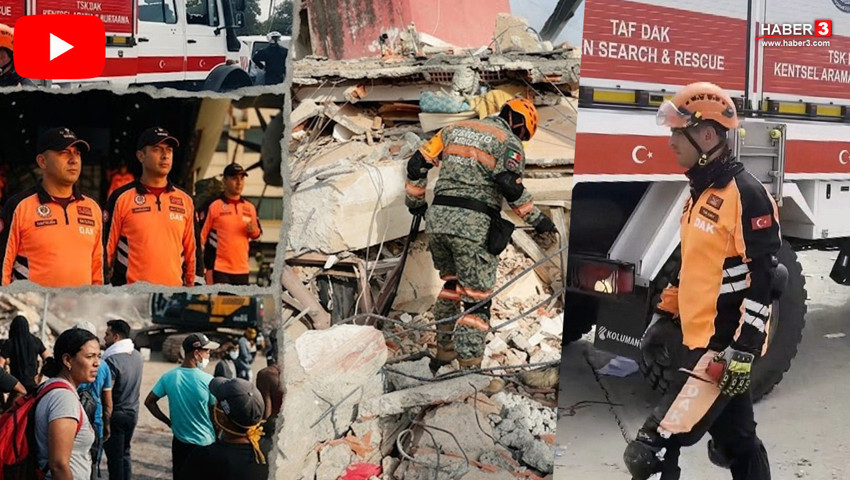 Venezuela'da yaşam umuduna Türk imzası: TSK ve AFAD STM duvar arkası radarla can arıyor