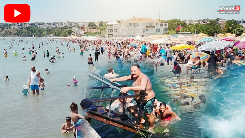 İstanbullular sıcak havada denize hücum etti: Boğaz'da adım atacak yer kalmadı!