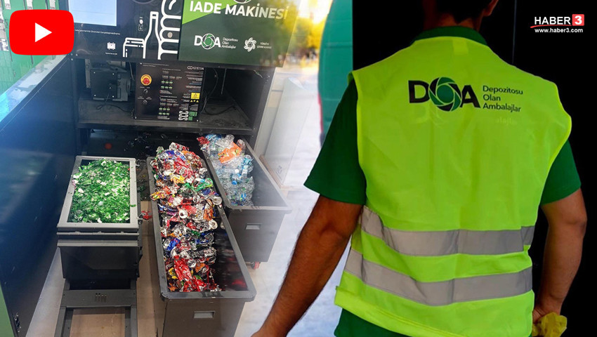 DOA'ya yoğun ilgi: 17 günde toplanan şişe sayısı belli oldu