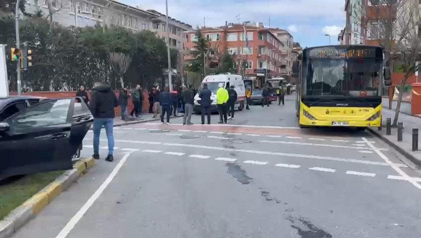 İstanbul'da güpe gündüz kanlı pusu: 1 kişi öldü - Resim: 1