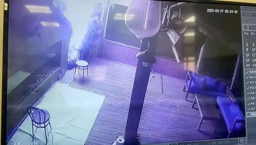 Uludağ'daki facia böyle geldi! Yangının çıkış anı kamerada - Resim: 4