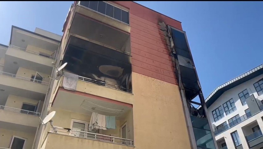 Al sana bir psikopat daha: Eşiyle tartıştı, evi ateşe verdi - Resim: 1