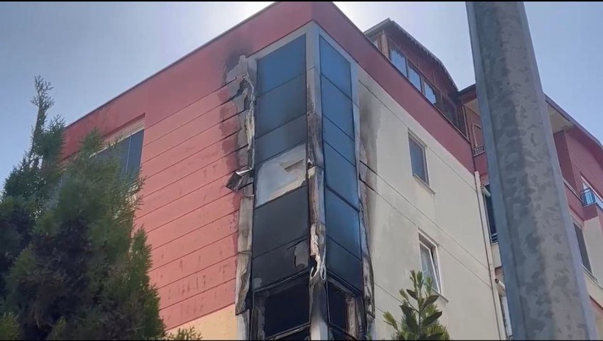 Al sana bir psikopat daha: Eşiyle tartıştı, evi ateşe verdi - Resim: 3