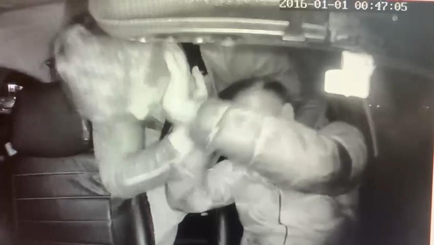 Boksör, taksiciye kabusu yaşattı! Dehşet anları kamerada - Resim: 4