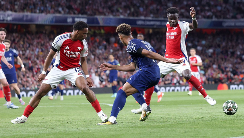 Şampiyonlar Ligi'nde PSG, Arsenal’i Dembele’yle devirdi - Resim: 3