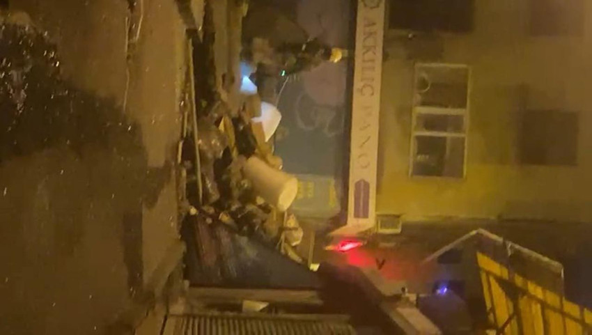İstanbul'da korkutan patlama: 3 katlı bina çöktü - Resim: 3