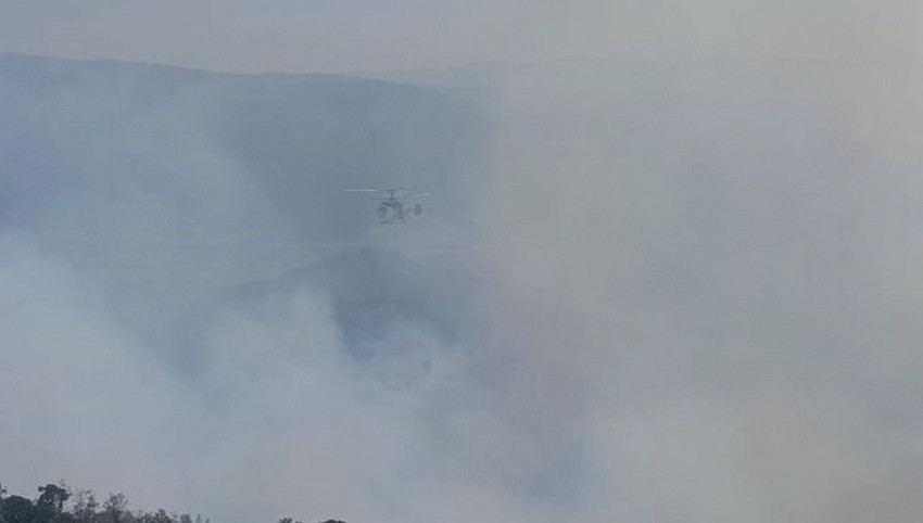 Denizli'de orman yangını; alevler yön değiştirdi, bir ilçe alevlerin kıskacında - Resim: 1