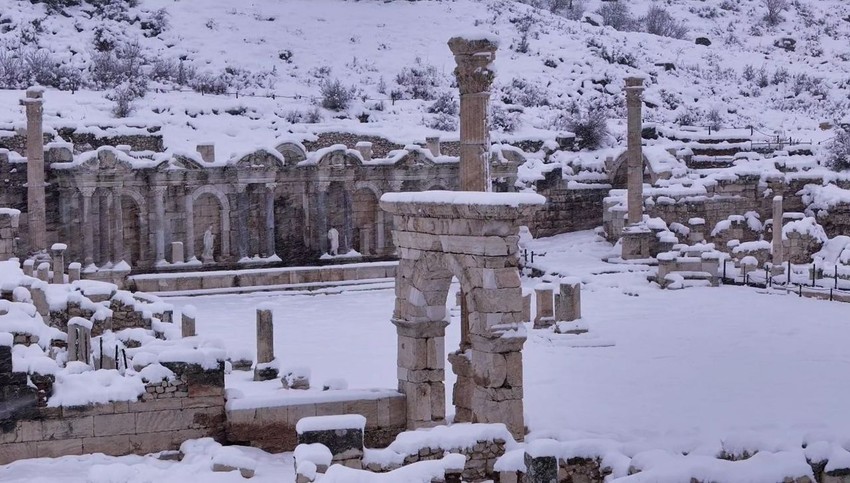 Beyaz gelinliğini giyen Sagalassos'tan masalsı görüntüler - Resim: 4