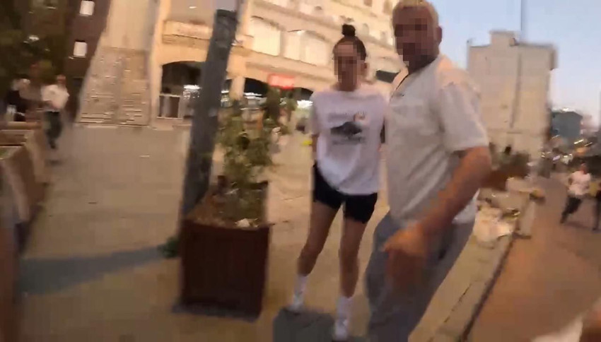 İstanbul'da motosikletiyle gezerken darbedilen turist korku dolu anları anlattı - Resim: 1