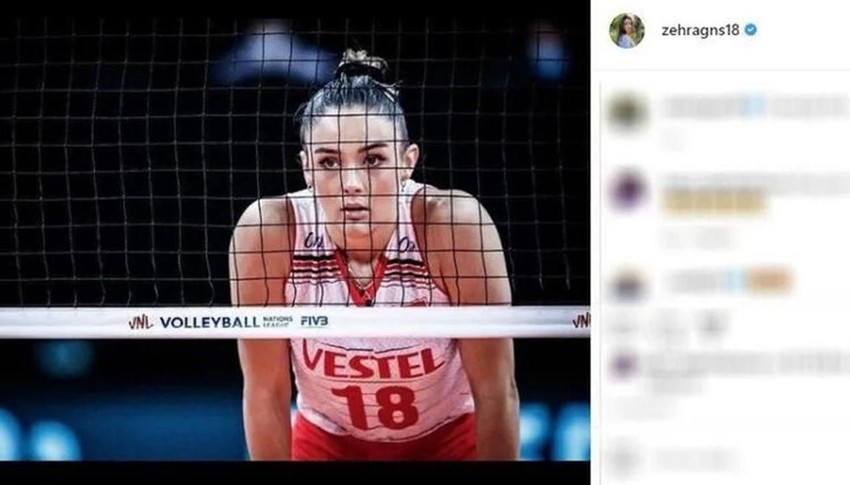 NBA yıldızı, milli voleybolcu Zehra Güneş'i takibe aldı - Resim: 2