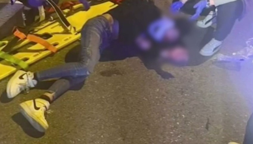 Sokak ortasında 3 suç makinesinden genç kadına taciz - Resim: 2