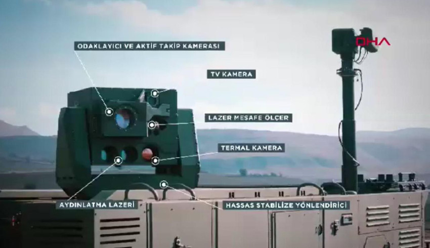 ASELSAN'ın lazer silahı GÖKBERK, FPV dronları da imha etmeyi başardı - Resim: 2