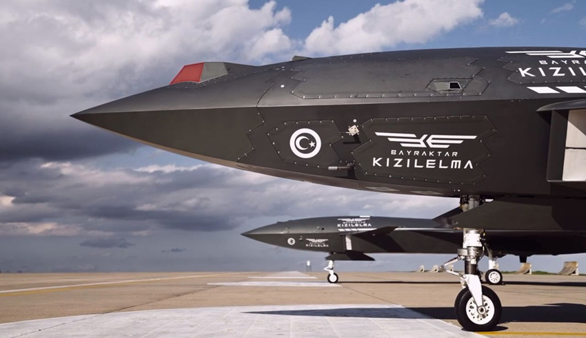 Türkiye'nin göklerdeki gururu KIZILELMA'dan görünmezlik testinde gövde gösterisi! - Resim: 3