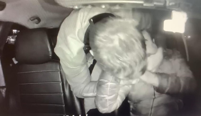 Boksör, taksiciye kabusu yaşattı! Dehşet anları kamerada - Resim: 2