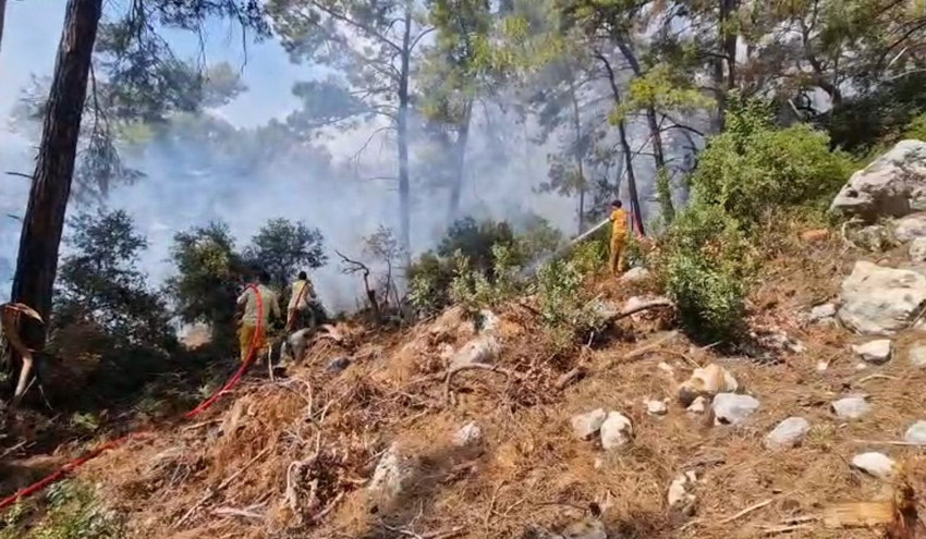 Antalya'da orman yangını - Resim: 4