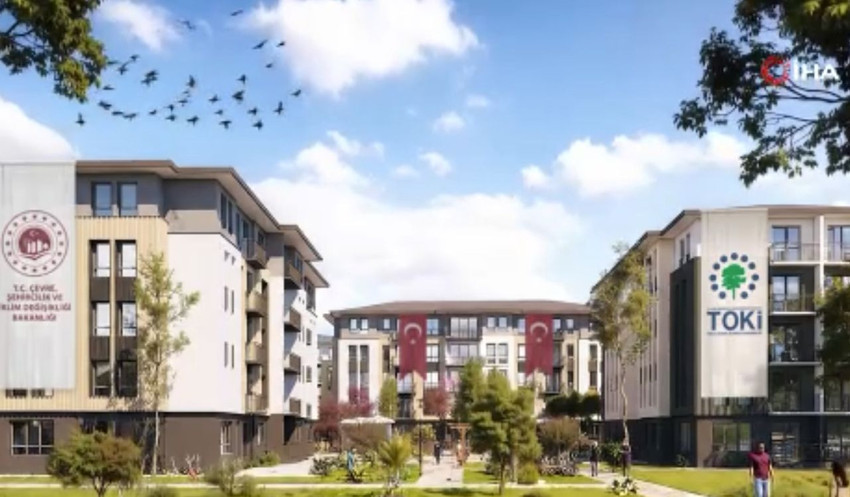 Yüzyılın Konut Projesi'nde İstanbul'da yapılacak kiralık konutta örnek ev ortaya çıktı - Resim: 1