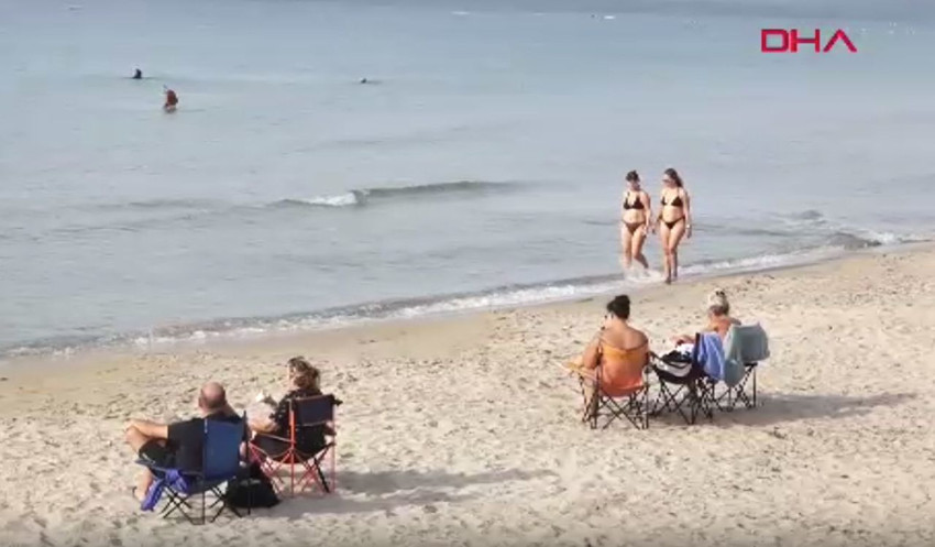 Türkiye'de yaz tatilinin eşsiz noktasına yaz geri geldi; plajlar dolup taştı - Resim: 4