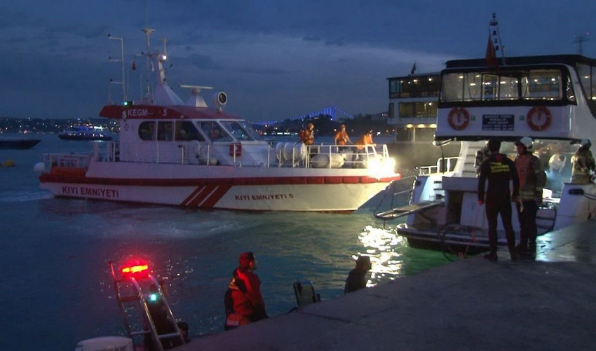 İstanbul Boğazı'nda panik: Lüks yat alevlere teslim oldu! - Resim: 2