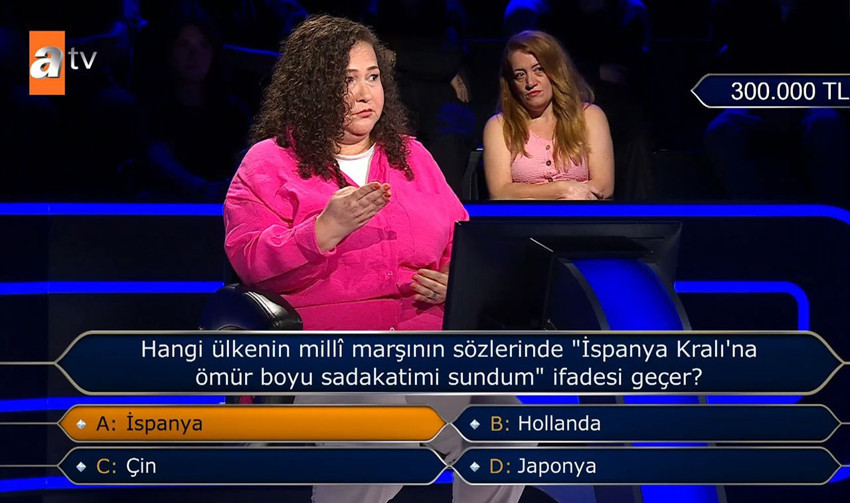 Kim Milyoner Olmak İster'in 300 bin TL'lik şaşırtmalı sorusu olay oldu - Resim: 4
