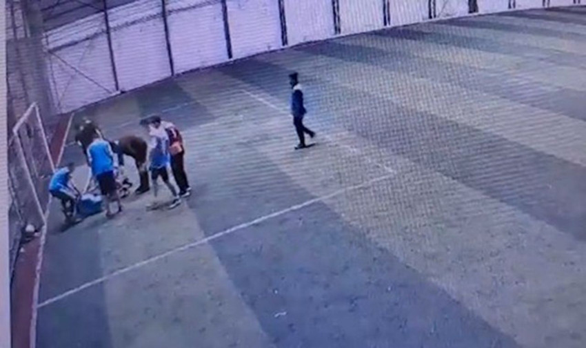 Halı sahada kalecilik yaparken, çarpan top hayattan koparttı! - Resim: 2