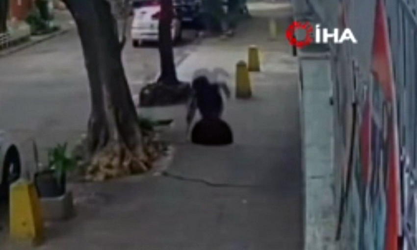 Kaldırımda yürüyen kadın kanalizasyona düştü, rögar kapağı üzerine kapandı - Resim: 3