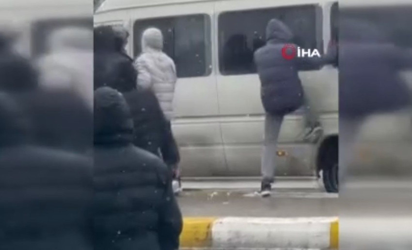 İstanbul'da kar eğlencesinin dozu kaçtı; ortalık karıştı - Resim: 4