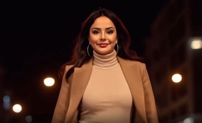 Ebru Gündeş'in yapay zekayla 30 yaş gençleştiği klibi olay oldu - Resim: 1