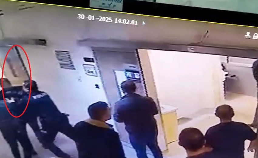 Polisin yakaladığı şüpheliyi, polisten kaçırmaya çalıştılar - Resim: 2