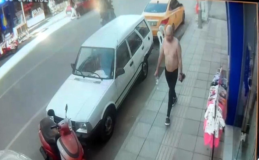 Mersin'de sokakta ''çıplak adam'' alarmı! Gözaltına alındı - Resim: 2