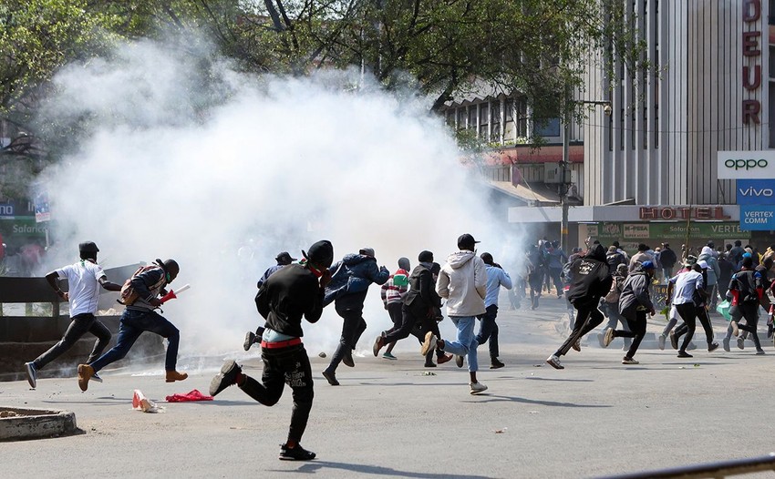Kenya'da vergi yasası tepkisi için halk sokağa döküldü: Onlarca yaralı var - Resim: 3